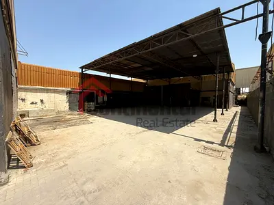 Warehouse with Open Yard for Rent | 7,000 SQFT | Industrial Area 13