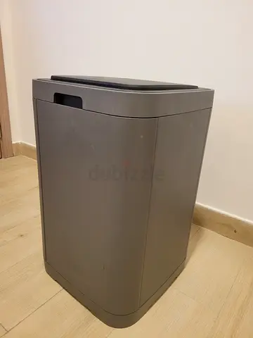 Large Grey Kitchen Trash Bin / Waste Bin