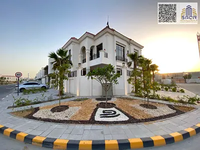 A luxurious villa with a modern design, high-end finishes, a garden, and a private pool. The price includes electricity, water, and air conditioning.