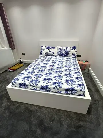 ikea bed and mattress/queen size