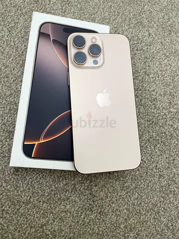 Iphone 16 pro max desert titanium 256gb