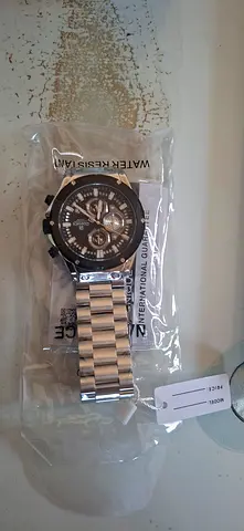 Naviforce 8026 S/B Mens stainless steel chronograph wristwatch - unused in packaging