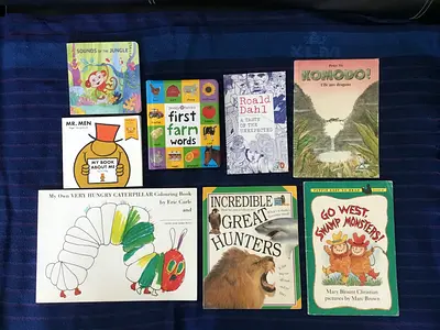 8 CHILDREN BOOKS