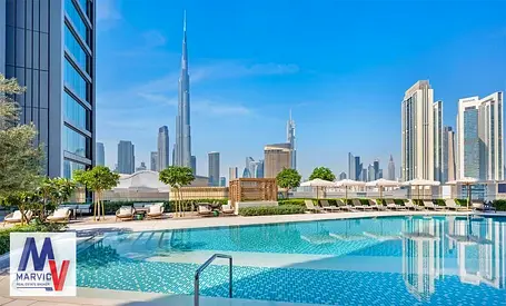 Burj Khalifa View | Spacious Layout | vacant