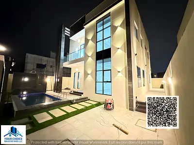 🏡 Luxury Villa for Sale in Al Zahya – Ajman 🏡 A great opportunity to own a modern villa with luxurious finishing in a prime and quiet location in A