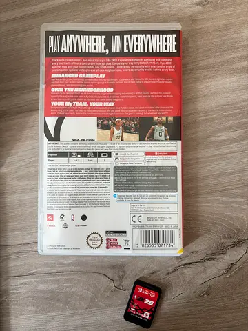NBA 2k25 Nintendo switch game not used