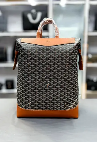 Goyard Cisalpine backpack brown leather