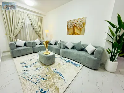 2BR, 3 baths, balcony, fully equipped, new furniture, first tenant, ready to move, spacious, prime location