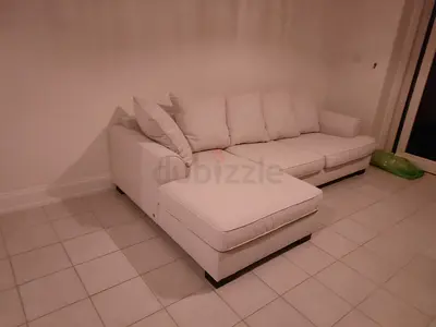 The One Brand Kingston beige color lshape sofa for sale