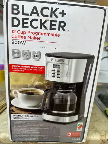 Black + Decker 900w coffee maker for sale