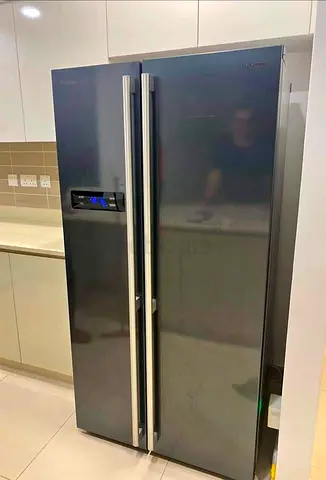 Free Delivery- Panasonic Latest Model Side-by-Side Fridge and Freezer 90cm