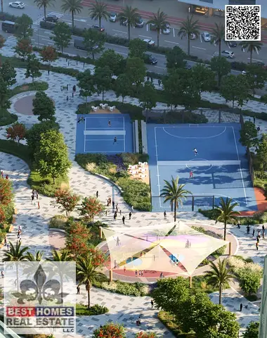 Villa plot sale cash & installment helio ajman