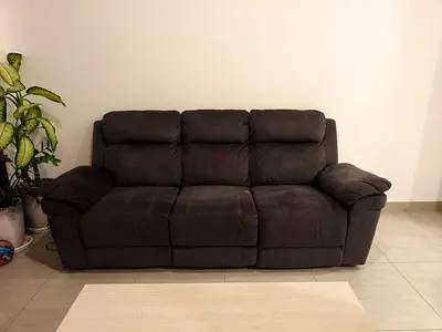 3 seater grey sofa from Home center