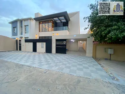Luxury Villa with 5 Master Bedrooms Elegant Majlis Two Spacious Living Rooms Fully Equipped Kitchen and Maid Room