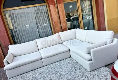 Home Center swin feather filled sofa