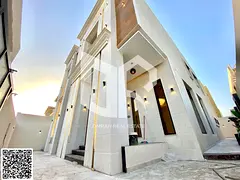 Luxury villa for sale in Al Zahia | Includes electricity, water, and air conditioning with a large s