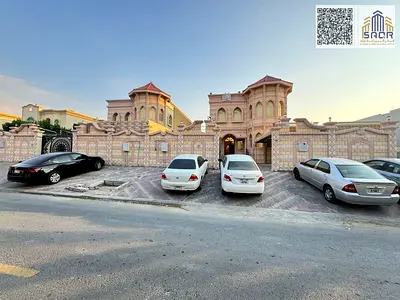 فيلا للبيع ف الروضه 3  مساحه 5000 قدم  البيع شامل الكهرباء والمياه والمكيفات والفرش بالكامل