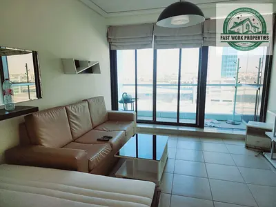 استوديو مفروش | Goldcrest Views 2 | الوصول إلى الشرفة والمسبح