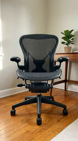 Herman Miller Aeron Size B - Excellent Condition, Black