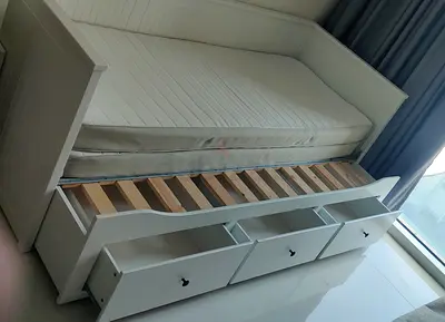 Ikea Day bed with two mettreses available in perfect condition
