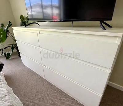 IKEA MALM CHEST OF 6 DRAWERS FOR SALE