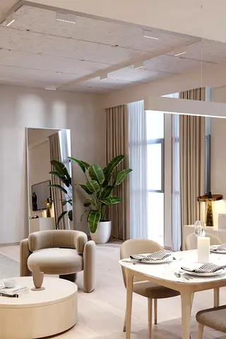 حصري | تسليم يونيو 2026 | غرفة نوم واحدة | مفروش بالكامل | معيشة فاخرة | عائد استثمار مرتفع | منزل ذكي