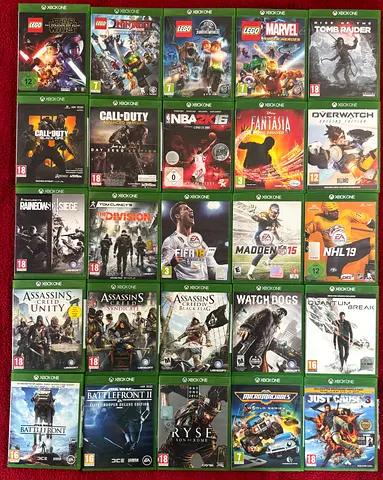 Xbox one games 45 dhs