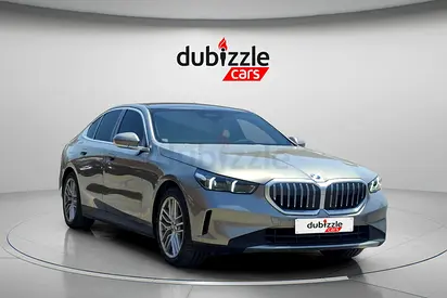 AED 3176/month | 2026 BMW 5-Series 520i | GCC Specs | Ref#462667