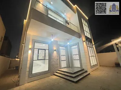 Villa for Sale in Ajman – Al Zahya Area A brand-new villa for sale located in Al Zahya, Ajman. Plot area: 3,014 sq. ft. The villa consists of: • 5 master bedrooms • Majlis • Living room (hall) • Priva