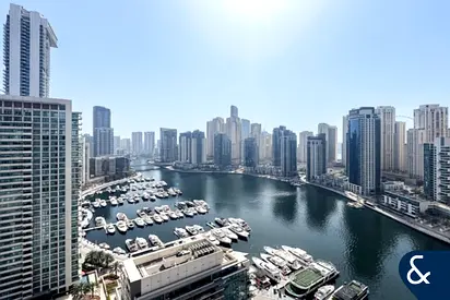 3 Bedroom + Study + Maids | Full Marina view
