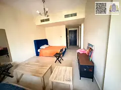 Studio apartment for rent at a special price in Princess Jasmine Village, Ajman