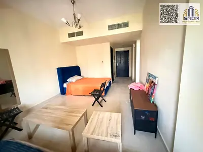 Studio apartment for rent at a special price in Princess Jasmine Village, Ajman