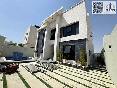 Villa for sale with a swimming pool, all fees, air conditioning, and electricity included. 8 rooms in Al-Aliya.