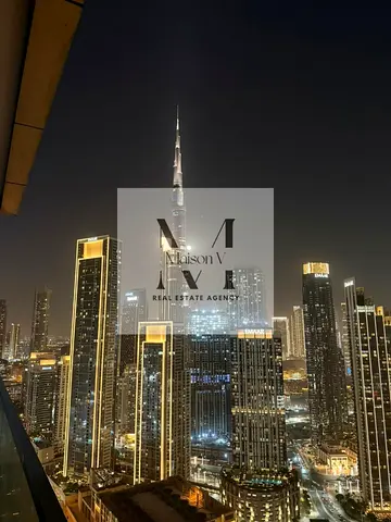 Spacious 2BR Unfurnished | Vacant | Near Metro | Burj Khalifa view