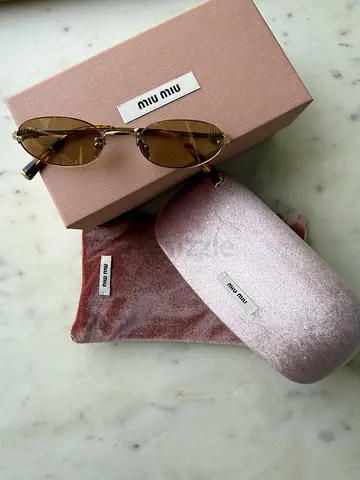 Brand new Miu miu oval sunglasses -authentic!