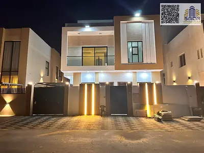 Villa for Sale in Al Zahya – Ajman A luxurious villa located in the prime area of Al Zahya, featuring two floors plus a rooftop, designed with high-quality finishes and spacious layouts. The villa inc