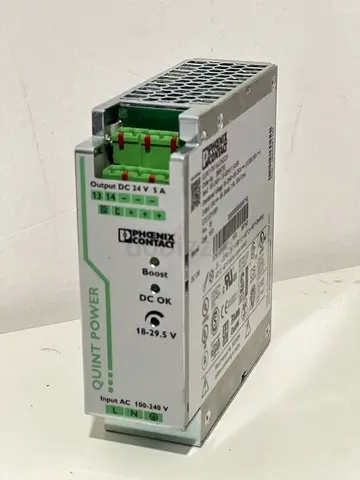 Phoenix Contact QUINT-PS/1AC/24DC/5 Industrial Power Supply (24V, 5A) - Used