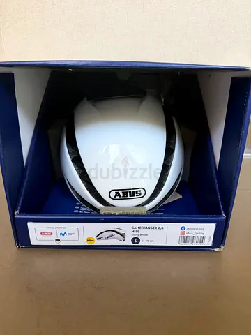 ABUS GAMECHANGER 2.0 MIPS / Shiny White / Size Small (Used only 2 times, wrong size)