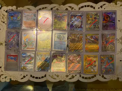 Assorted Holographic Pokémon TCG Card Collection (24 cards) — EX/GX/Full Art Mix