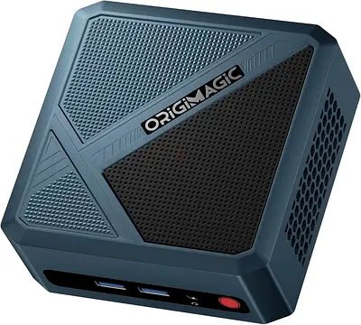 Origimagic N1 Mini PC, with Ryzen 7 5825U Processor(8C/16T,up to 4,5GHz) Mini Computer, Pre-in OS 16