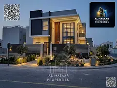 Including registration fees, a luxury villa for sale in Al-Haliyo 2 | Area 3014 sq ft | Two floors |