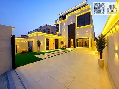 Own a villa with a personal finish, two floors, a roof, an external annex, and a garden, at a price that includes electricity, water, and air conditio