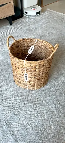 Woven Laundry Basket / Storage Basket