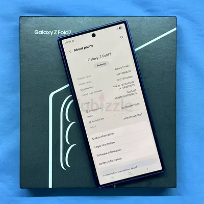 Samsung galaxy Z fold 7 256GZb Tdra