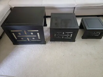 Wooden centre tables