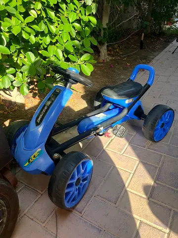 Blue Kids Ride-On Tricycle - Good Used Condition