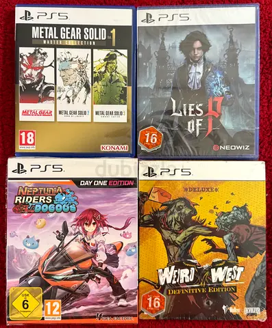 Ps5 games AED 150