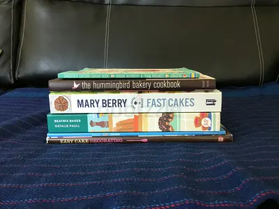 6 BAKING COOKBOOKS