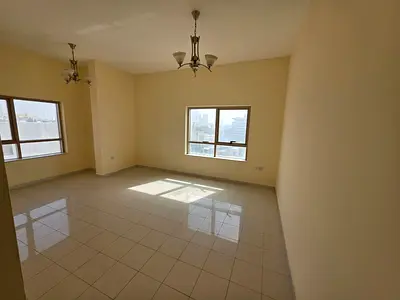 2 Bedroom Hall Apartment for Rent on Ajman Corniche Direct Sea View Balcony 50K