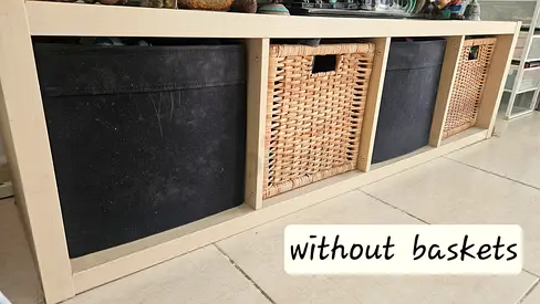 Ikea Kallax 4 cube storage unit